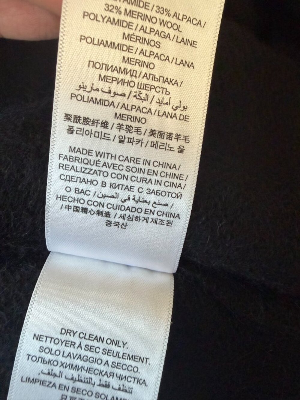 Doen NWOT Petra Cardigan Black M - Picture 15 of 15